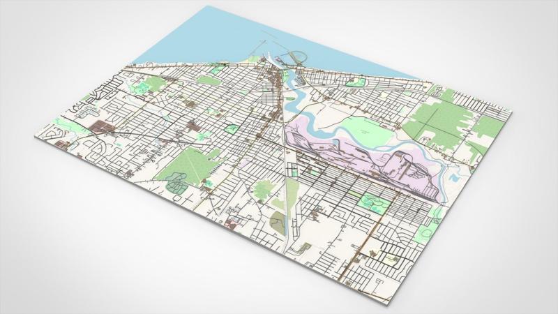 Cityscape Lorain County Ohio United States