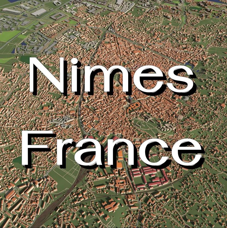 Nimes France - city and urban
