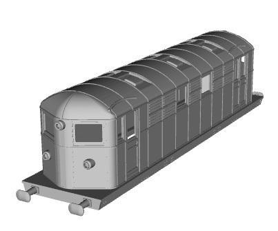 Metropolitan Railway Metro-Vick electric locos 1/100 scale