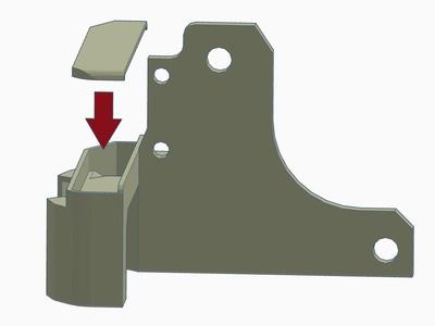 Dual fan duct for FlyingBear P902 - supports-friendly version