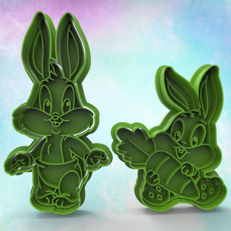 BUGS BUNNY COOKIE CUTTER SET