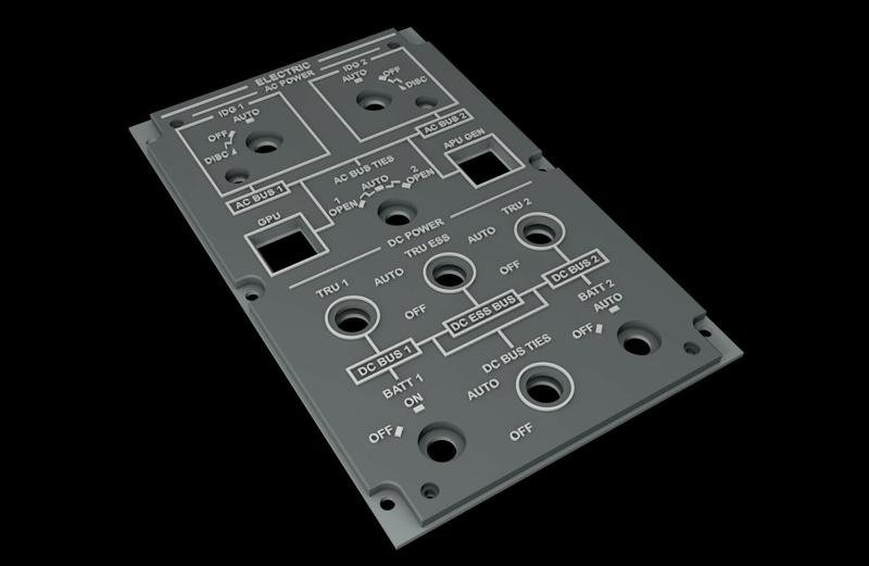 EMBRAER E1 OVERHEAD - ELECTRIC PANEL
