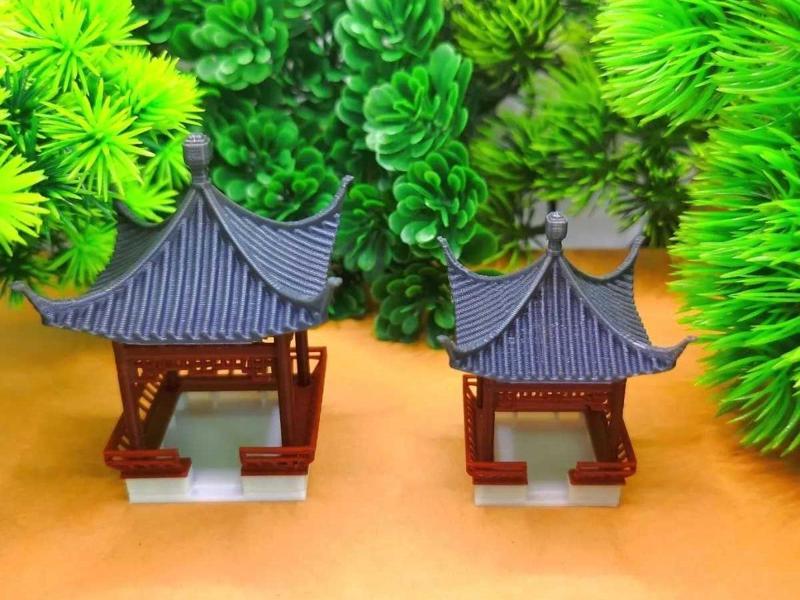 Jiangnan Garden Architectural Ornament, Hui-style Pavilion