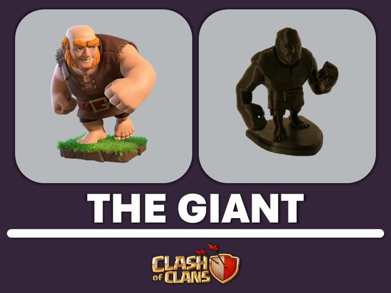 Giant | Clash of clans figurine