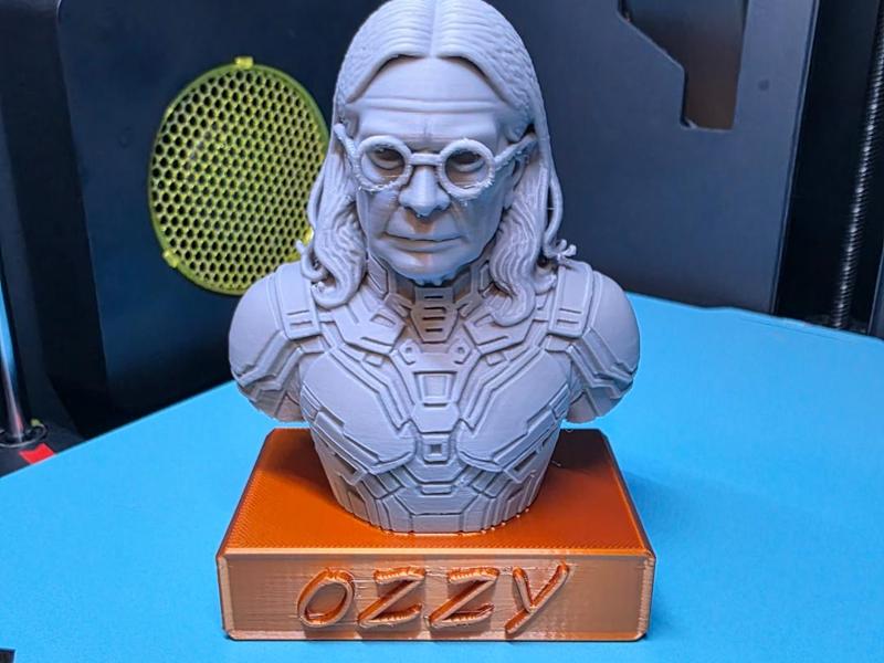 Ozzy Tribute bust - R.I.P Prince of darkness :(