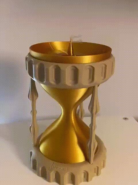 Hourglass Heron´s fountain