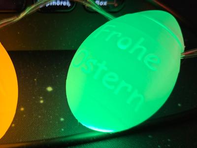 Easter egg for string lights