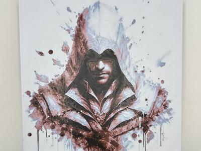 Graffiti Ezio Auditore Hueforge 