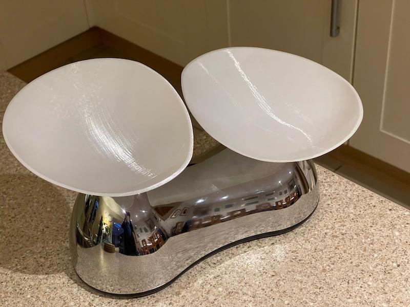 Replacement Pans for Conran Equilibrium Scales