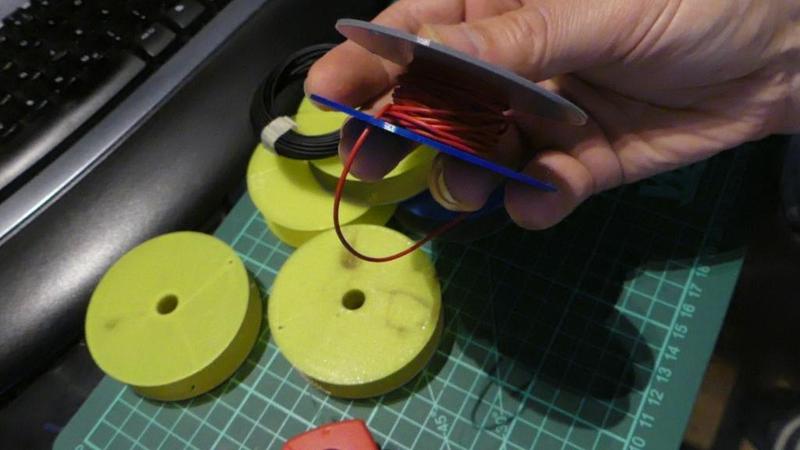 wire coils - Drahtspulen