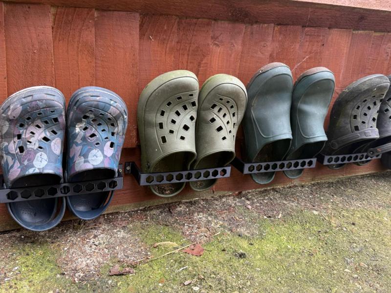Outdoor Clog & Shoe Holder – Organiser Drying Rack