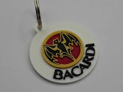 Bacardi Rum Keychain
