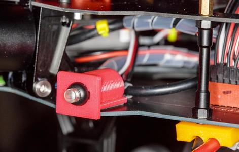 Pixhawk safety switch mount remix