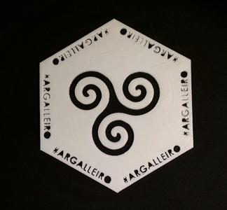 100hex Trisquel & #Argalleiro (Reto CloneWars:OSHWDem17)