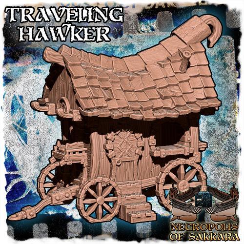 Fantasy Traveling Hawker Merchant