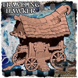 Fantasy Traveling Hawker Merchant