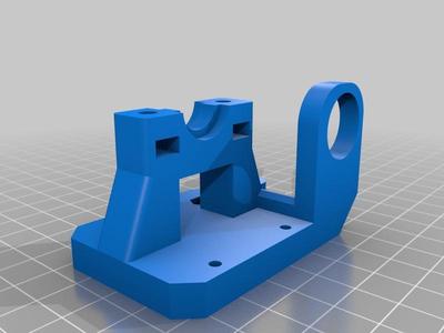 Reprap guru prusa i3 V1 E3D v6 bowden mount with 18mm sensor