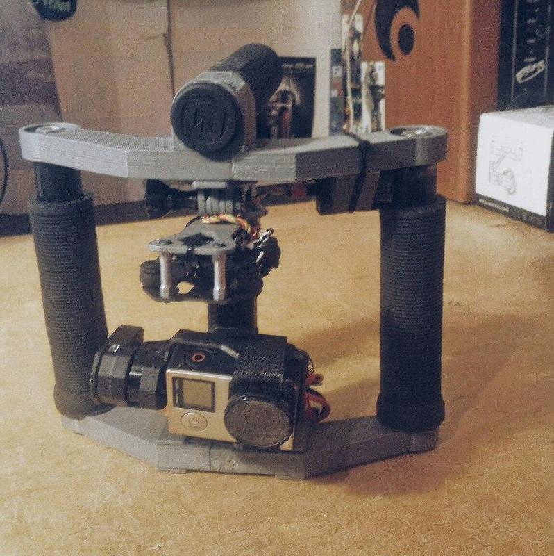 GoPro Rig on Gimbal Tarot T2-D2