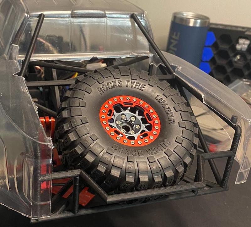 Bed Cage / Tire Carrier (SCX10.2) 1/10