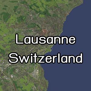 Lausanne Switzerland - city and urban