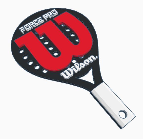 Wilson Forge PRO Paddle/Paddle Paddle Key Chain