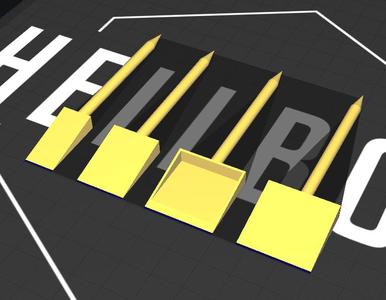 4 sprinkle shovels - sprinkle shovels