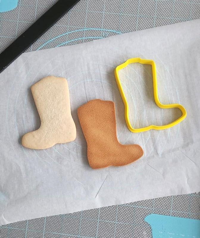 Western Boot cookie cutter