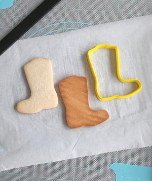 Western Boot cookie cutter