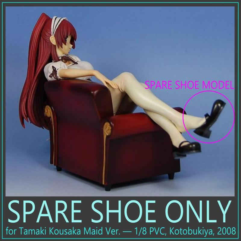 Spare shoe for Tamaki Kousaka Maid Ver. — 1/8 PVC, Kotobukiya, 2008