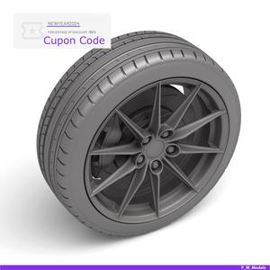 Wheel scale rc wpl rally wrc irc tcr