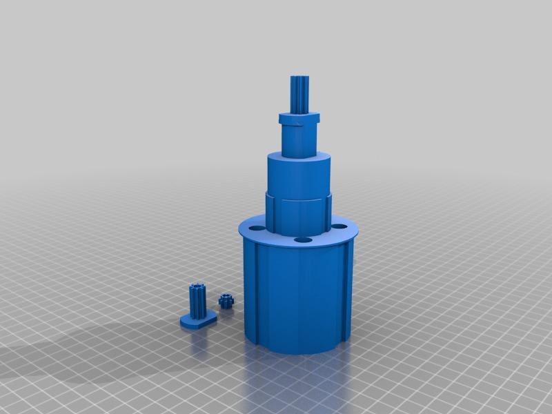 [Abandoned project] Lego 8 tooth gear & Logitech momo black mod adapter