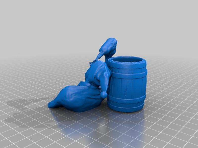 santa claus sloppy drunk