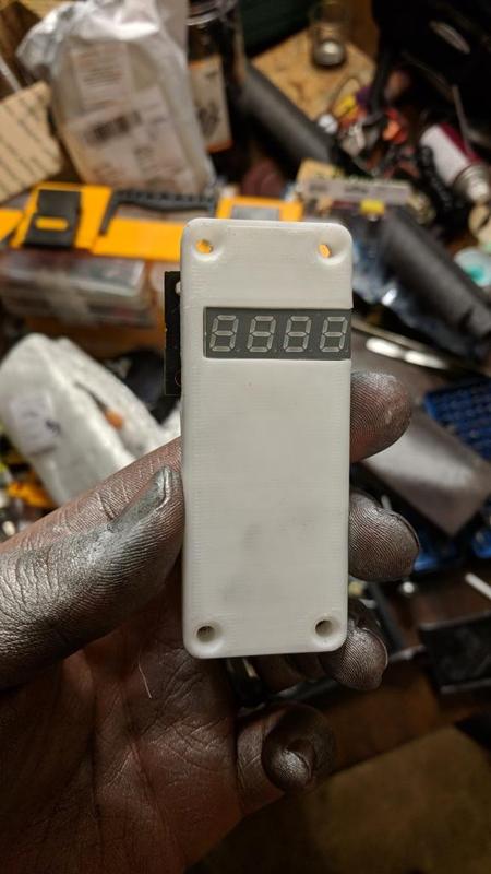 Ghostbusters Reboot Proton Pack Middle Display Lid