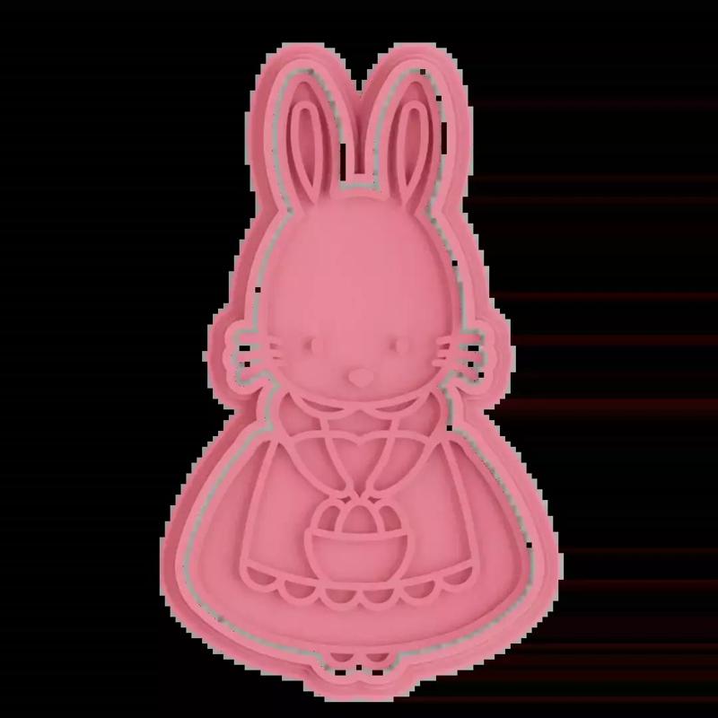 rabbit girl COOKIE CUTTER