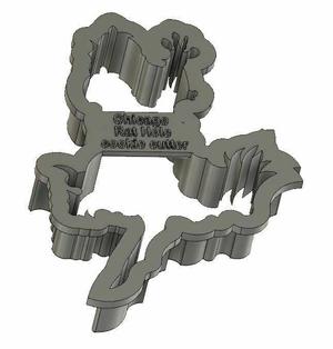 Chicago Rat Hole cookie cutter.