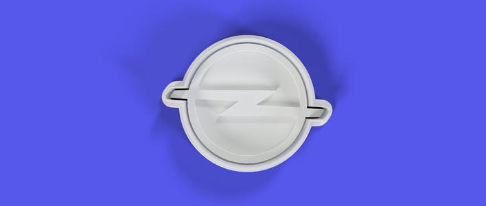 Opel Logo Cookie Cutter