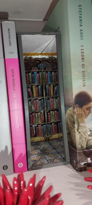 infinire library book nook