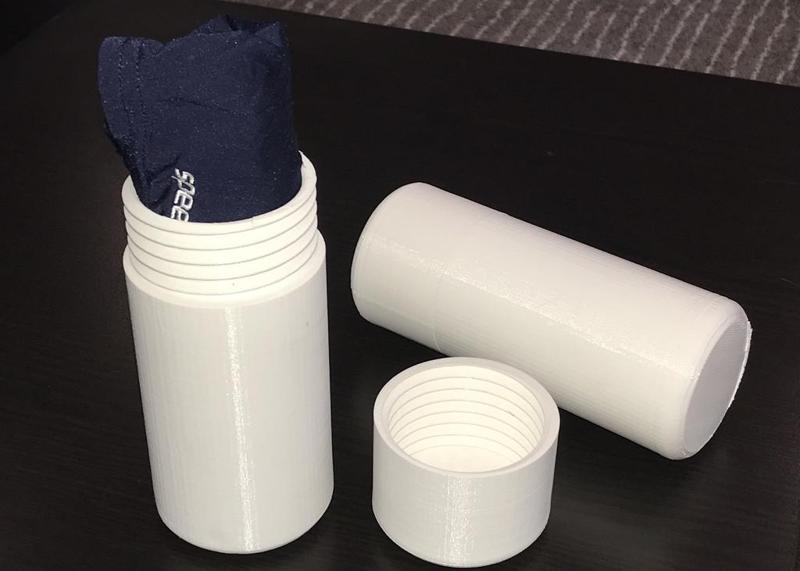 75mm Screwtop Container for Swimwear/Underwear/Gymwear/Anything