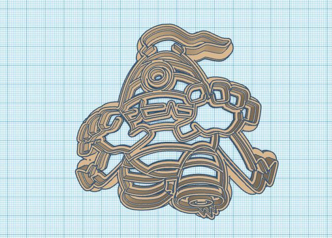 Pokemon: Dusclops Cookie Cutter
