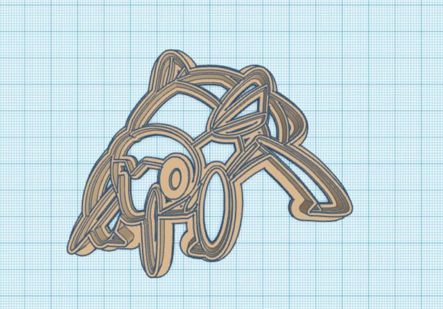 Pokemon: Nincada Cookie Cutter