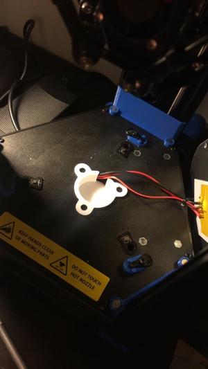 MP Delta Bed Hole Plug (PROTOTYPE)