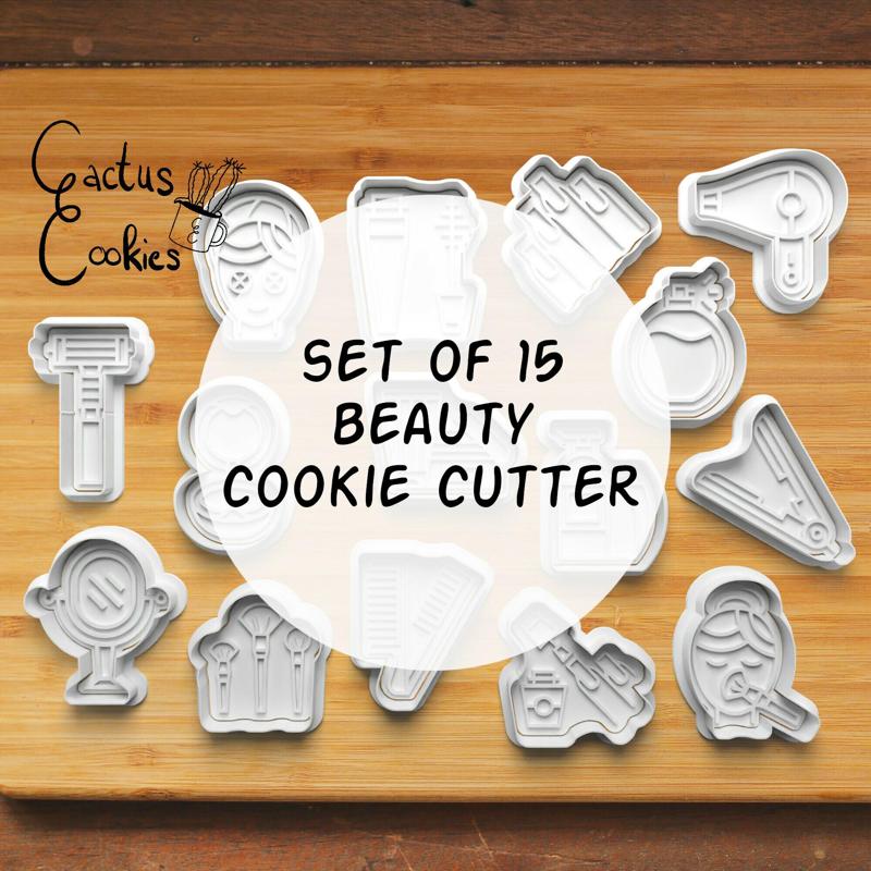 15 beauty Cookie Cutter set 0310