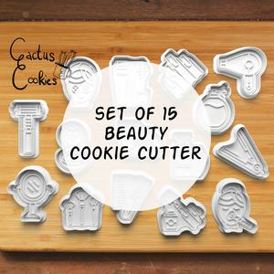 15 beauty Cookie Cutter set 0310