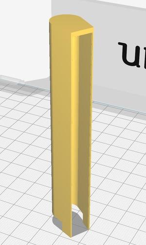 window hinge bottom cover