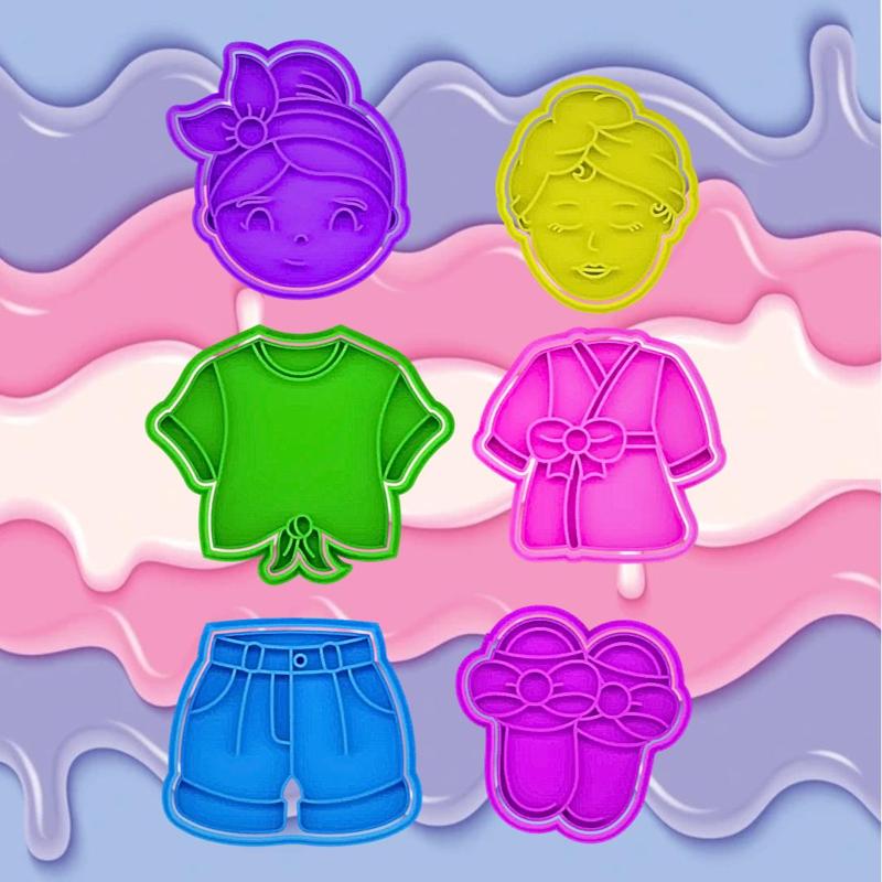 COOKIE CUTTER women's clothing kit women set of 6