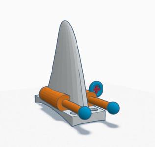 Shark fin for Pet Plain and One with Laser Weaponry