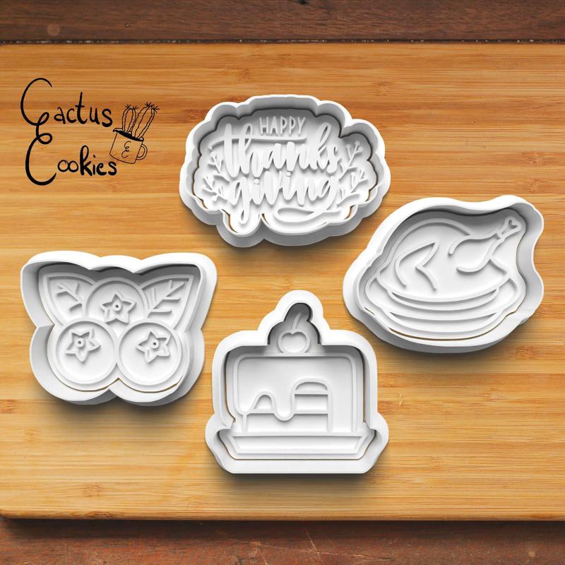 Thanksgiving Cookie Cutter set 0734