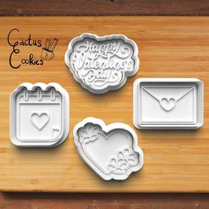 Valentines Cookie Cutter set 0771