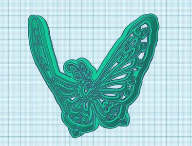 Pokemon: Gigantamax Butterfree Cookie Cutter