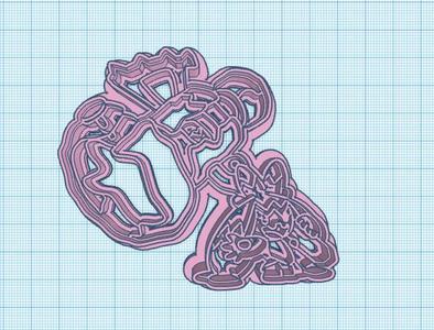 Pokemon: Tinkaton Cookie Cutter